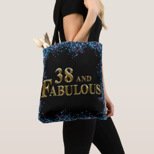 38th Birthday Tote Bag
