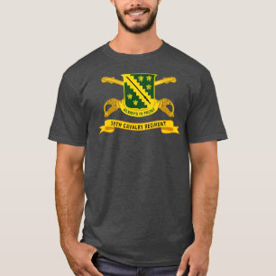38th Cavalry Regiment w Br Ribbon X T-Shirt