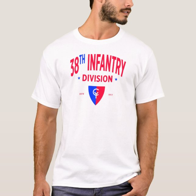 38th Infantry Division - US Military T-Shirt (Front)