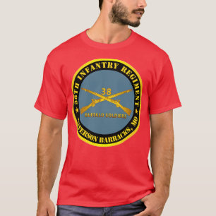 38th Infantry Regiment Buffalo Soldiers Jefferson  T-Shirt
