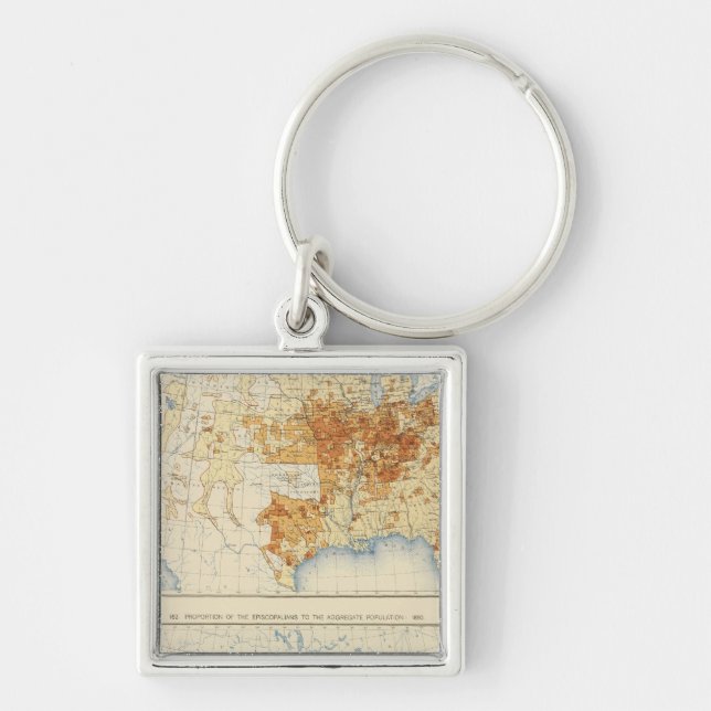 39 Disciples of Christ, Episcopalians 1890 Key Ring (Front)
