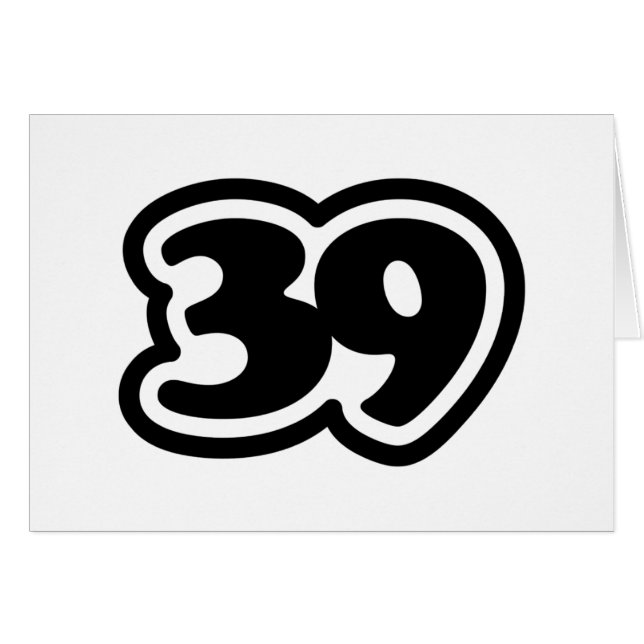 39 Japanese Slang Sankyu Greeting Cards (Front Horizontal)