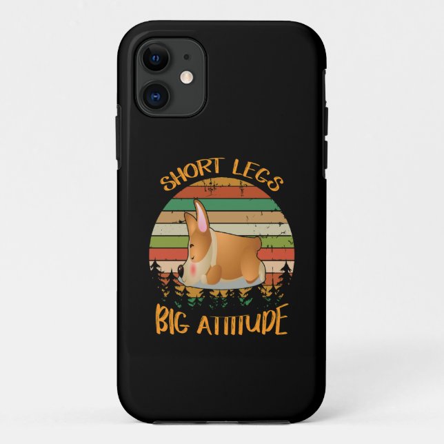 39 Short Legs Big Attitude Case-Mate iPhone Case (Back)