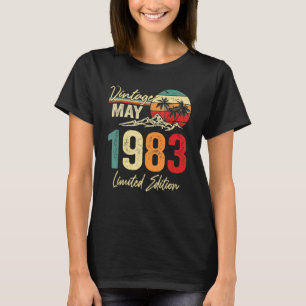 39 Year Old Vintage May 1983 39th Birthday T-Shirt