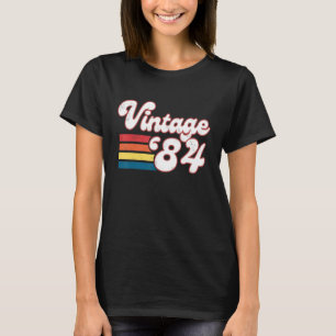 39 Years Old Shirt 39th Birthday Born In 1984 Wome