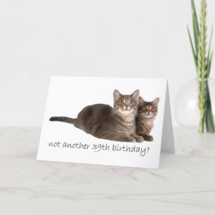 39th birthday card