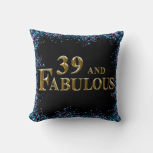 39th Birthday Cushion