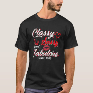 39th Birthday High Heels Classy Sassy Fabulous Sin T-Shirt