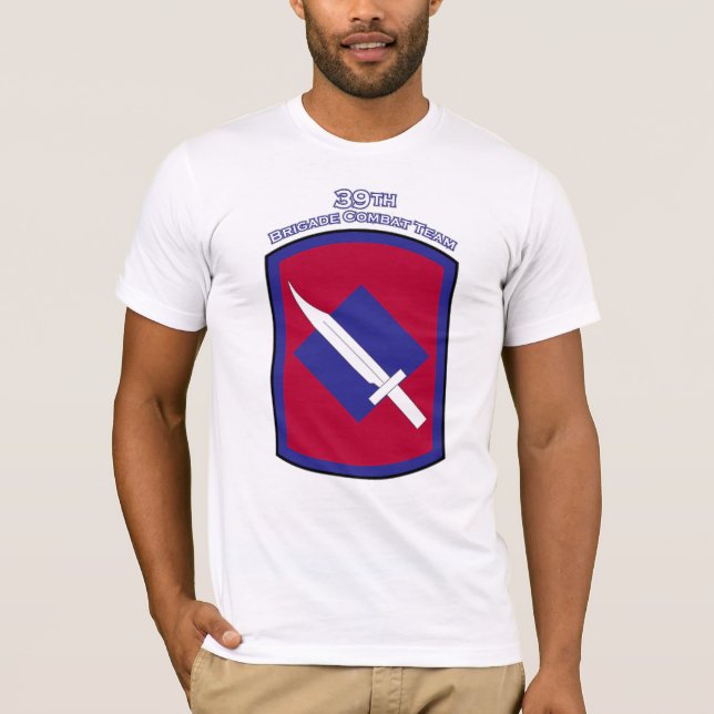 39th Infantry Brigade shoulder patch T-shirt (Front)