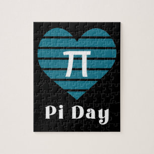 3.14 Heart Happy Pi Day Jigsaw Puzzle