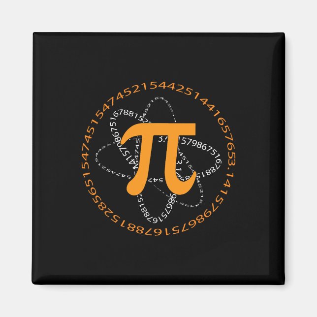 3.14 Math Design For Pi Day 1  Magnet (Front)