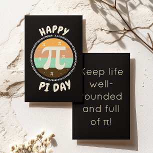 3.14 National Pi Day Design  - Happy Pi Day Card