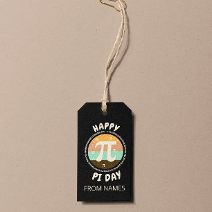 3.14 National Pi Day Design - Happy Pi Day Gift Tags