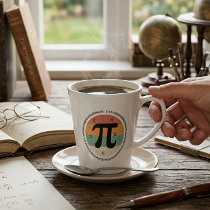 3.14 National Pi Day Design - Pi Day Gift Idea Latte Mug