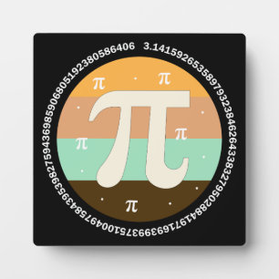 3.14 National Pi Day Design - Pi Day Gift Idea Plaque