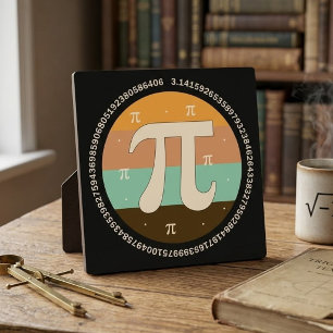 3.14 National Pi Day Design - Pi Day Gift Idea Plaque
