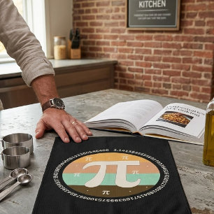3.14 National Pi Day Design - Pi Day Gift Idea Tea Towel