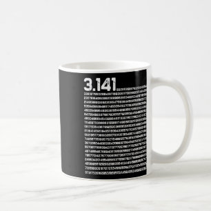 3.14 Pi Day Math Irrational Number Pi Coffee Mug