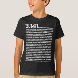 3.14 Pi Day Math Irrational Number Pi T-Shirt