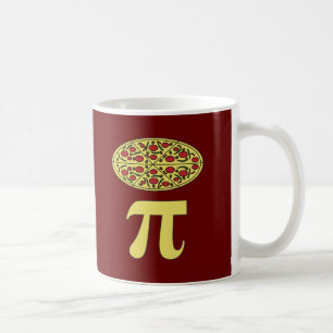 3.14 Pizza Pie Pi Pun Funny Math Joke Coffee Mug