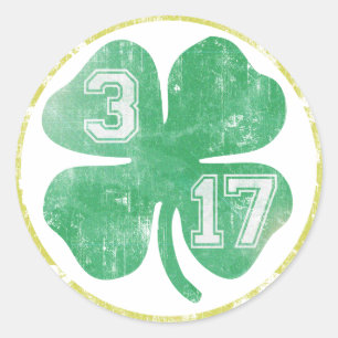 3 17 St Patricks Day Sticker