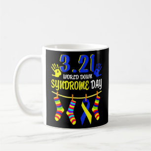 3 21 World Down Syndrome Day 2022 Awareness Socks Coffee Mug