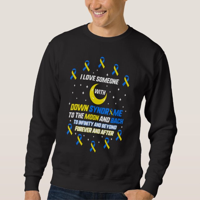 3 21 World Down Syndrome Day 2022 Awareness Socks  Sweatshirt (Front)