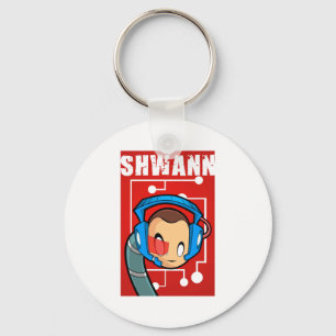 3 4 Sleeve Shwann Jersey T Shirt Key Ring