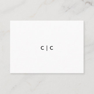 3.5" x 2.5" Business Card
