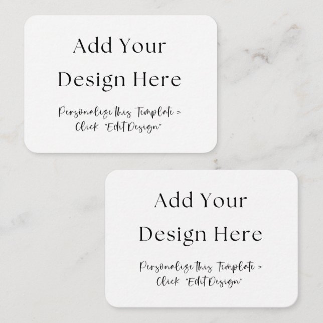 3.5" x 2.5" Enclosure Cards (Front/Back)