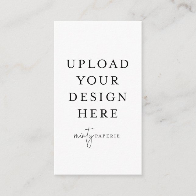 3.5" x 2" Enclosure Card - Portrait (Front)