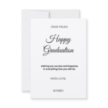 3.5" x 5" Flat Greeting Card