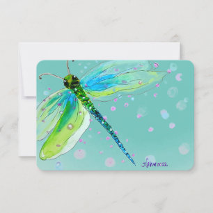 3.5" x 5" Flat Thank You Card