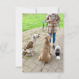 3.5" x 5" Flat Thank You Card