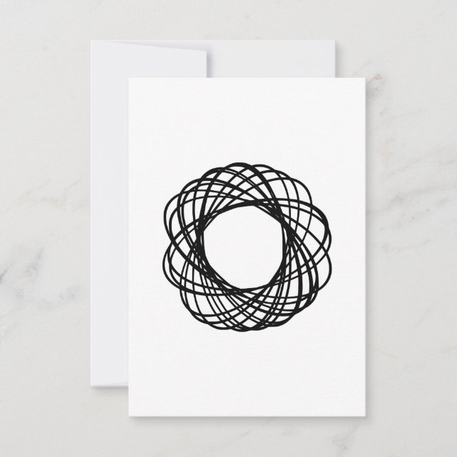 3.5" x 5" Flat Thank You Card (Front)