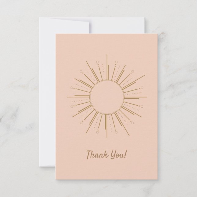 3.5" x 5" Flat Thank You Card (Front)