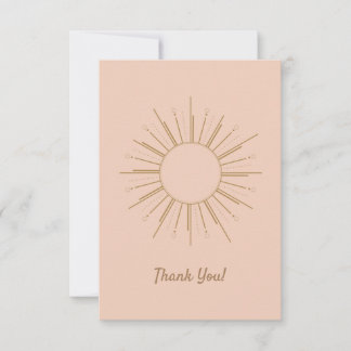 3.5" x 5" Flat Thank You Card