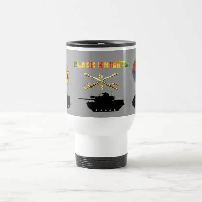 3/5th Cavalry Black Knights AFVs Mug (Center)