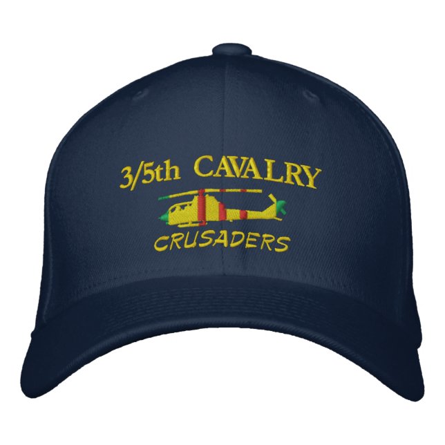 3/5th Cavalry Crusaders AH-1G VSM Cobra Cap (Front)
