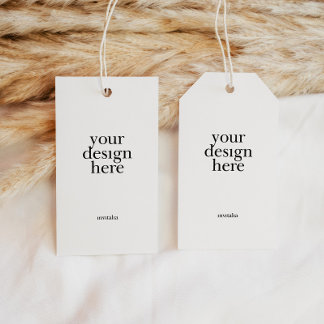 3.5x2" Favour Tag Printing