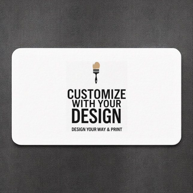 3.5x2" Standard Size Minimalist Blank Business Card (Creator Uploaded)