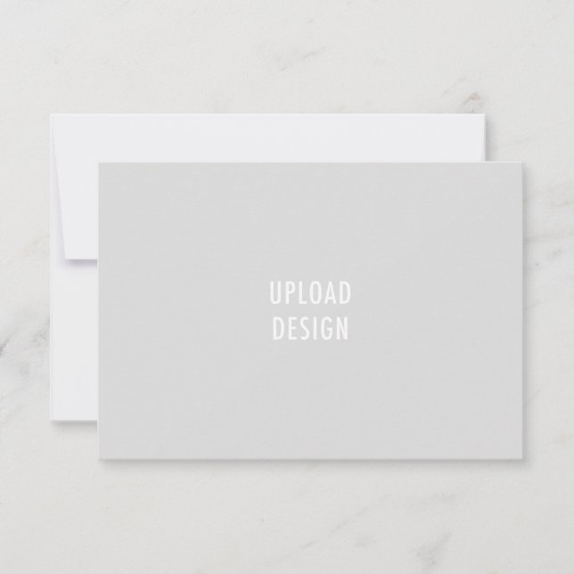 3.5x5 Flat Card Landscape Upload Your Design (Front)