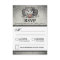 3.5x5 Halloween Skeleton Black Grey Matching RSVP