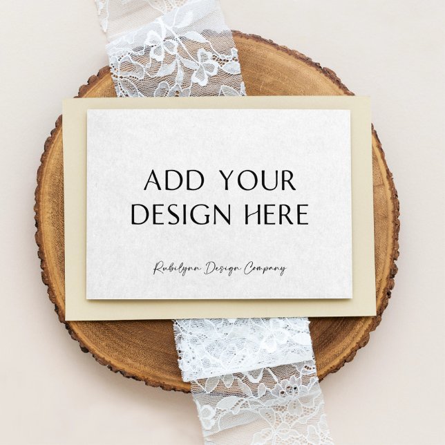 3.5x5" Horizontal Enclosure Response Card (Creator Uploaded)