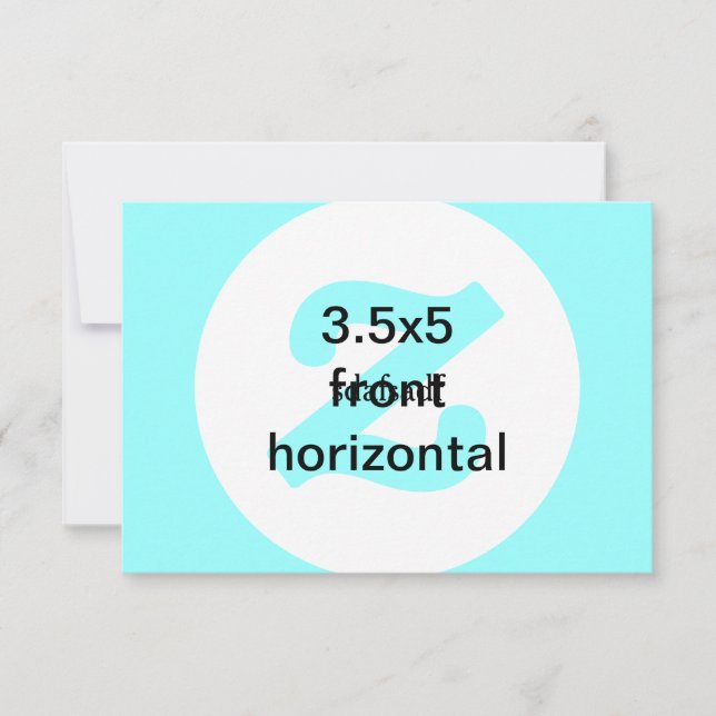 3.5x5 horizontal invite (Front)