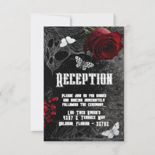 3.5x5 Reception Card Cotton Haunting Adeline Zade