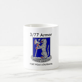 3/77 Armour Fort Polk Louisiana Coffee Cup
