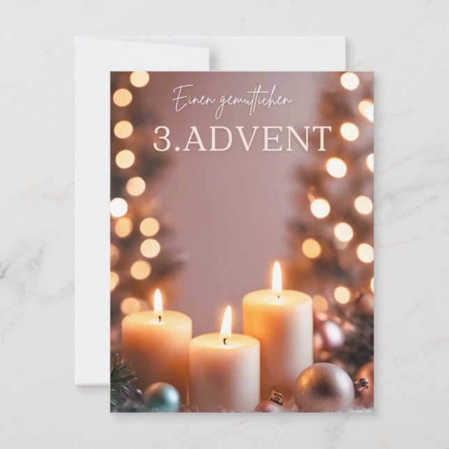 3. Advent Holiday Card (Front)