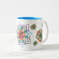 3- and 4-Leaf Clover Floral Art Mug