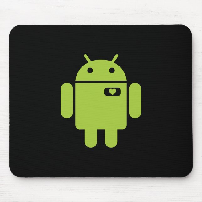 <3 Android Mouse Pad (Front)